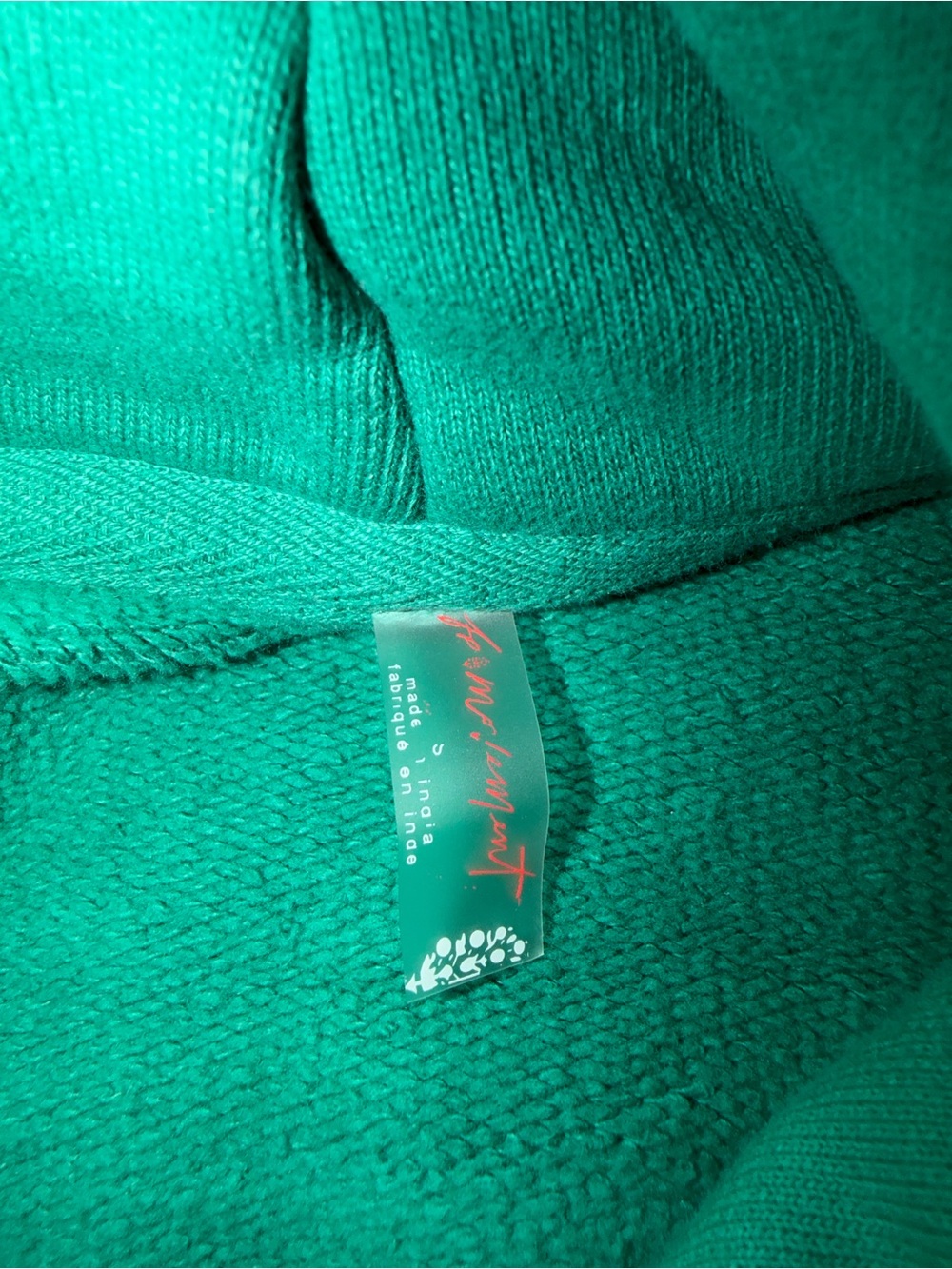 FP Movement Teal Green Hoodie - Picture 3 of 4